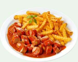 Currywurst 'Hot chilli'