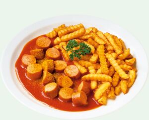 Currywurst 'Double + Red'