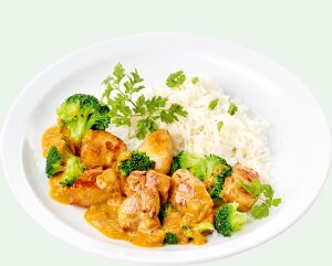 Yellow 'Butter Chicken style' curry